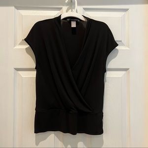 H&M Black Blouse Small